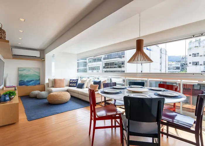 Unhotel - Stylish 2-Bedroom Apartment In Prime Ipanema
