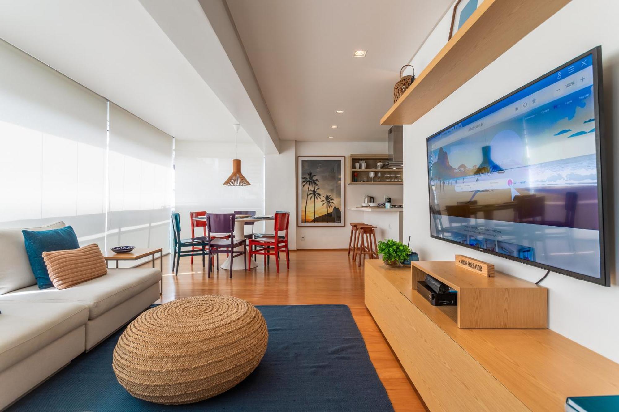 Unhotel - Stylish 2-bedroom In Prime Ipanema Apartment